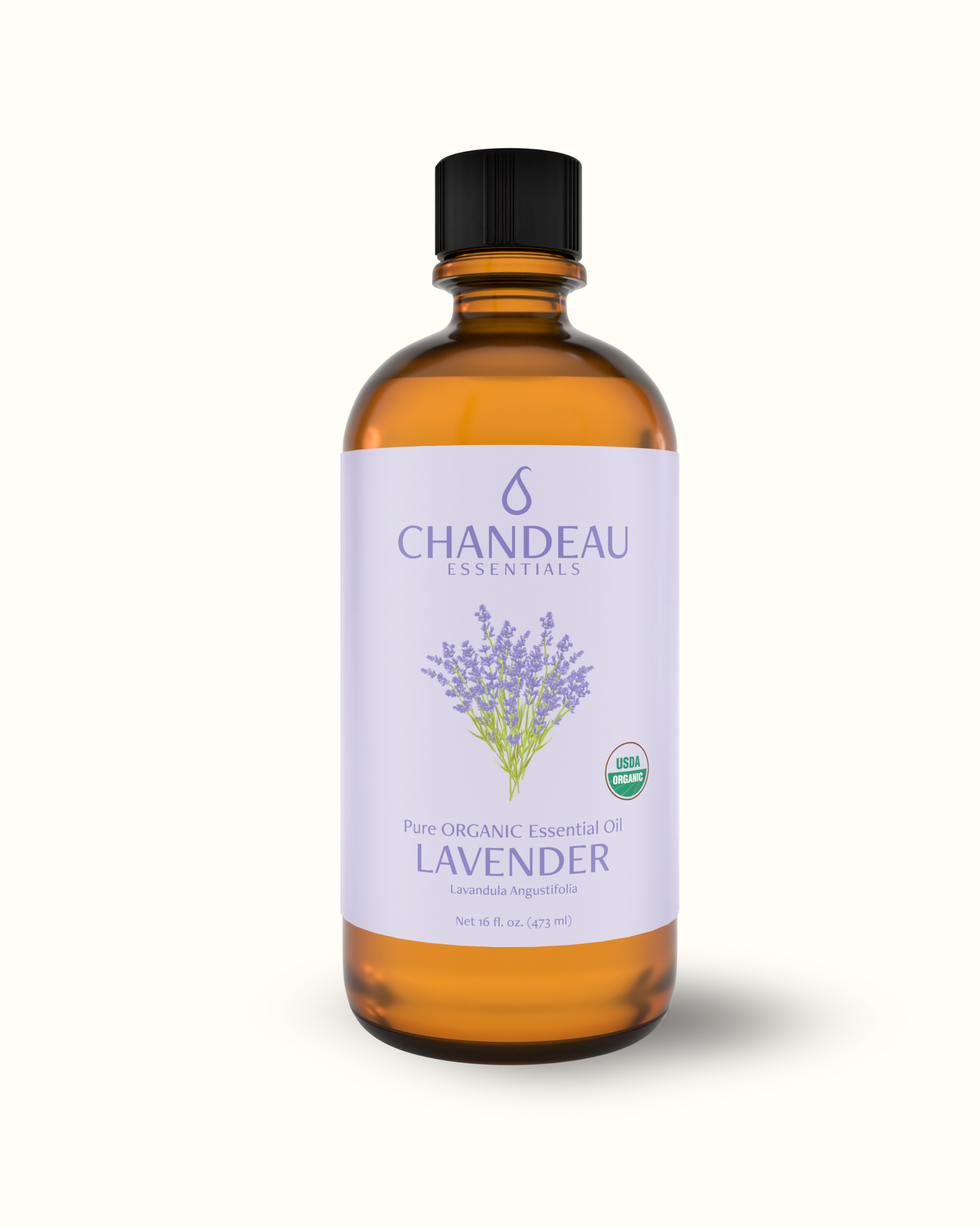 16oz Organic Lavender Essential Oil | 100% Pure & USDA Certified